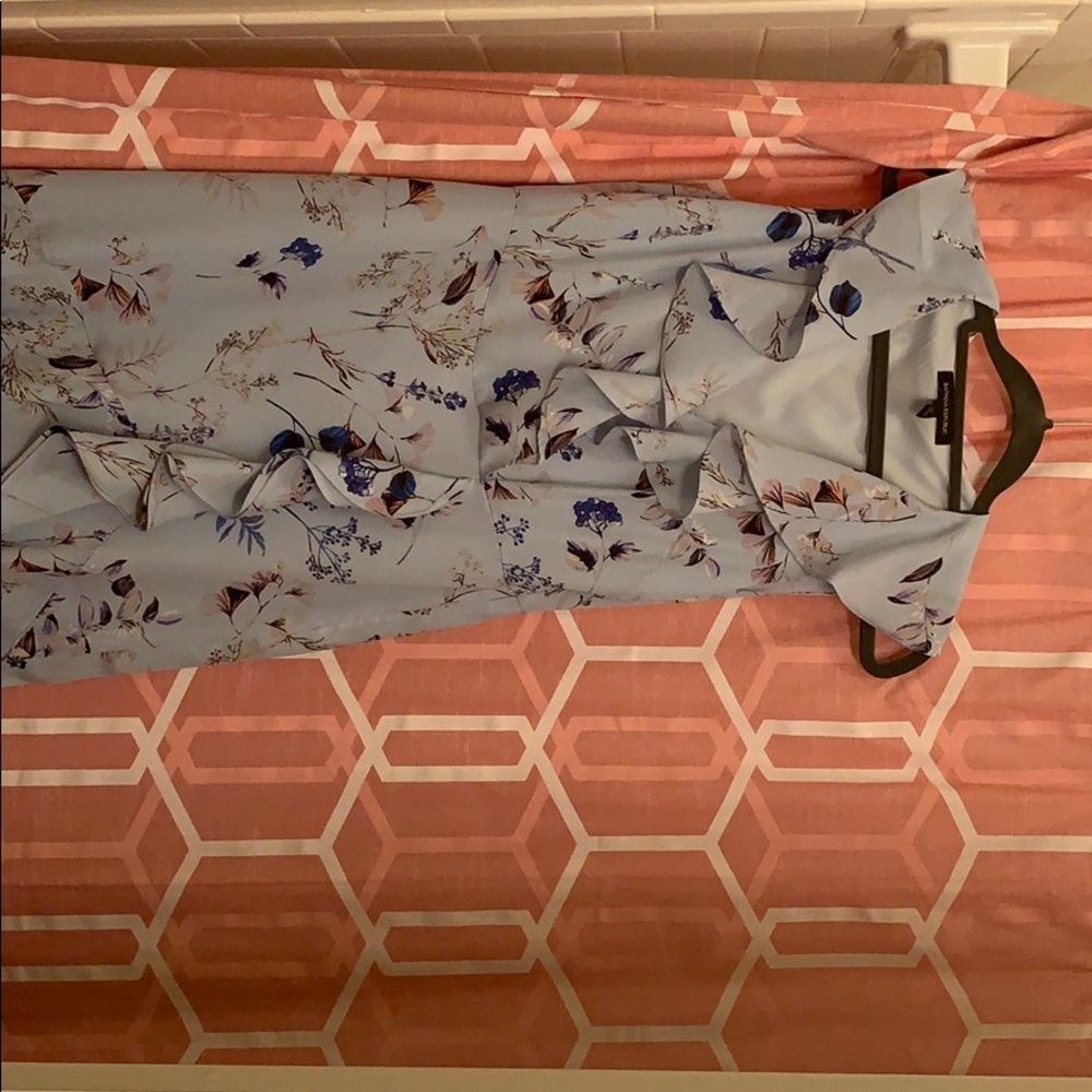 Banana Republic high low floral maxi dress!